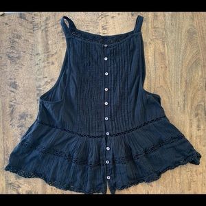 Free People black tank top, Size Medium